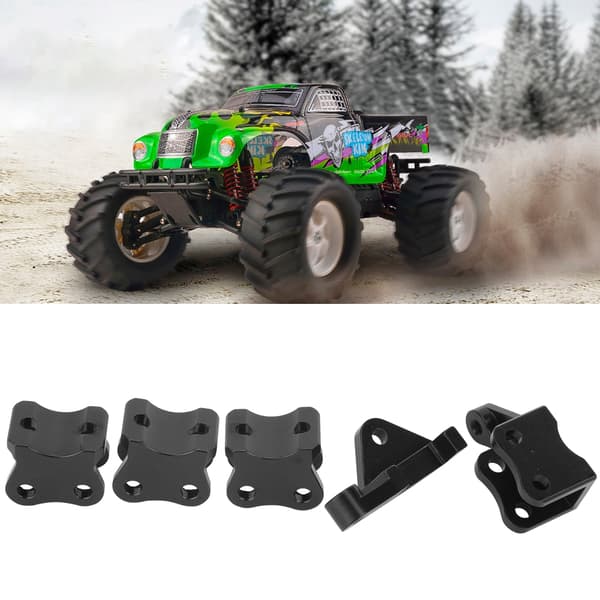 Udskiftning af tilbehør til RC-støddæmperstang til RGT Crawler EX86100 1/10 CarBlack