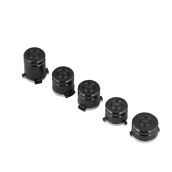 Aluminium 9mm Kugleknapper A B X Y til Xbox One Controller - Sort