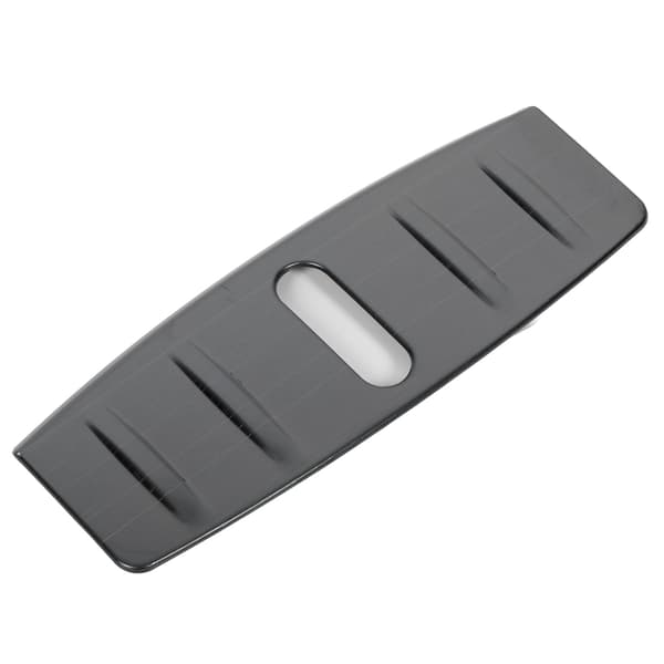 Tesla Model 3 Front Trunk Sill Protector Cover Børstet Sort Titanium Udskiftningsbeskyttelse Stilfuldt Design