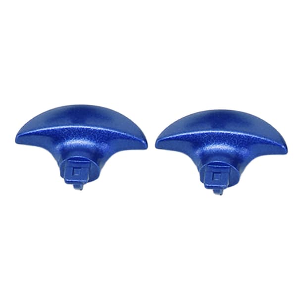 4 stk. Game Controller Bagside Paddles Professionel Udskiftning Metal Bagside Knapper til PS5 Edge Controller Blå