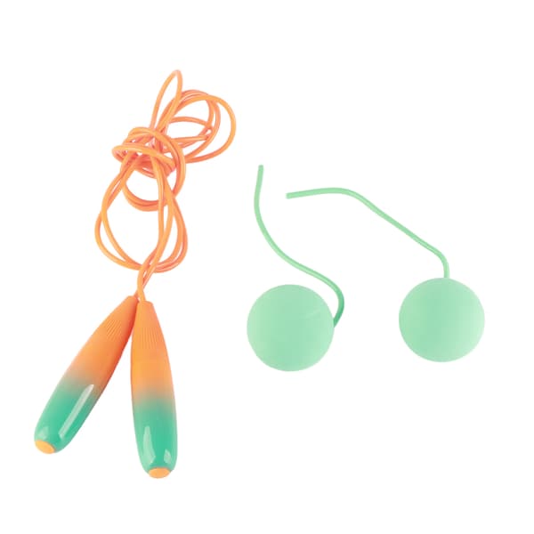 Ropeless hopprep Praktisk ABS PVC Säker sladdlös hopprep för träning Gradient Orange