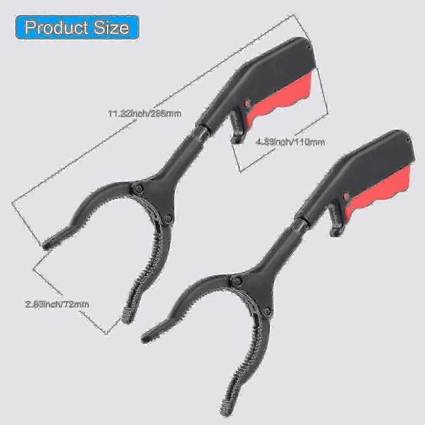 Senior 2-pack 30 cm sopgripare för återvinning