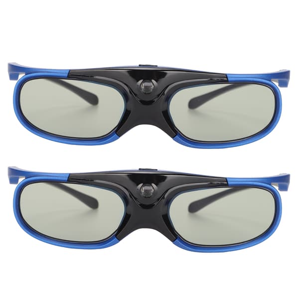 Genopladelige 3D Active Shutter-briller til DLP Link 3D-projektorer