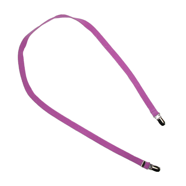 CTM Kids' elastiske 1/2 tomme justerbare vanteclips i ét stykke (2 pakke) Bright Purple one size