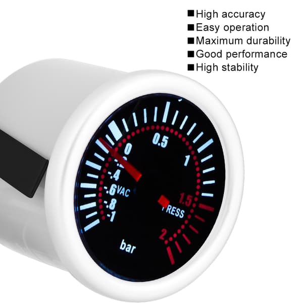 2 tuuman universaali 12V LED digitaalinen Turbo Boost PSI -mittari autoille