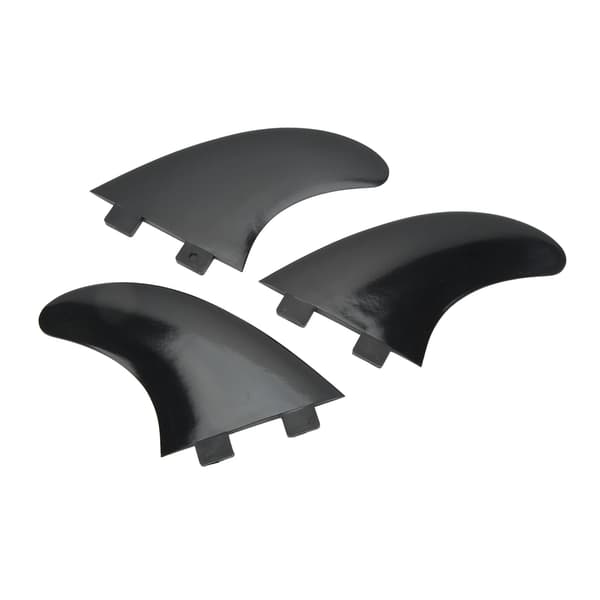 3 Styk Surfboard Finner PVC Quick Release Erstatning Tri Fin Sæt til Longboard Surfboard Paddleboard