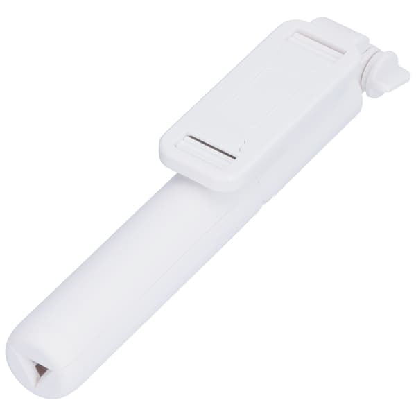 101 cm/39,8 tommer multifunktionel stativ selfie-stick roterende Bluetooth selfie-stick til Android/iOS Hvid