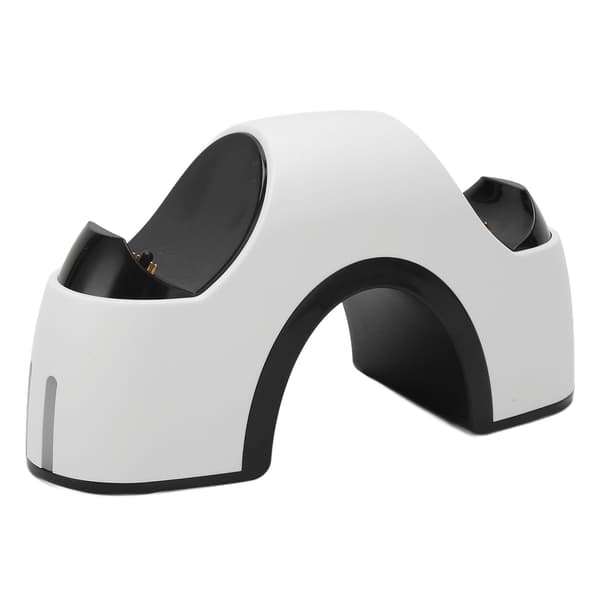 Laderstasjon for PS5 - Multifunksjonell Rask Lading Dock Dobbel Laderstasjon med LED-indikator