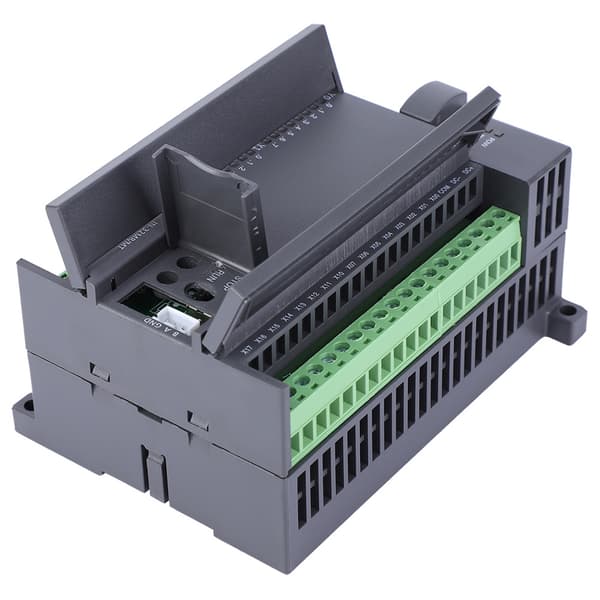 Programmerbar logisk kontroller 16 reléutganger DC 24V Anti-interferens