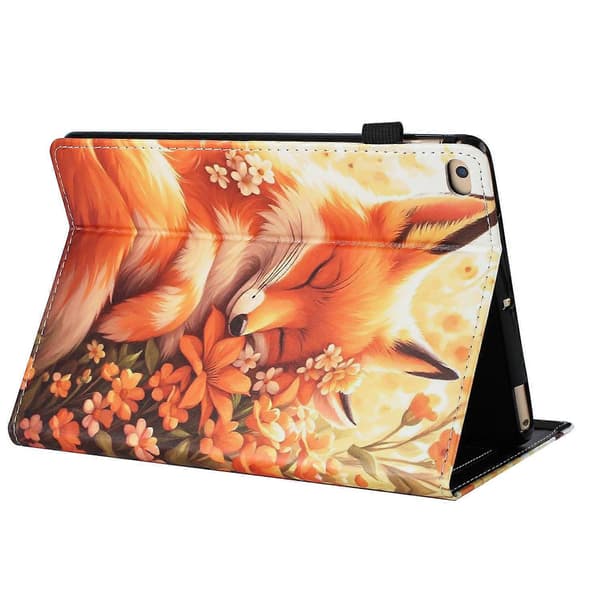 iPad 10.2 (2021) -tablettikotelo Multicolor Flower Fox