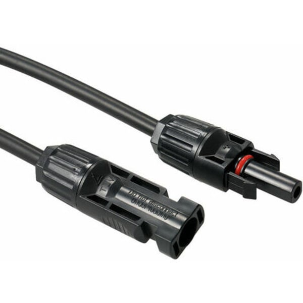 MC4 Y Branch Solar Panel Kabelkontakt Adapter, 1 Par M/FF och F/MM - 1 Par M/FF och F/MM