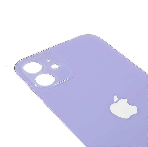 For iPhone 12 Mini Batterideksel Reparasjonsdel (stort hull) Purple