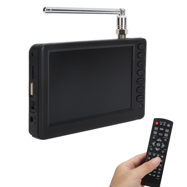 Bärbar digital-TV för bilcamping, brittisk kontakt