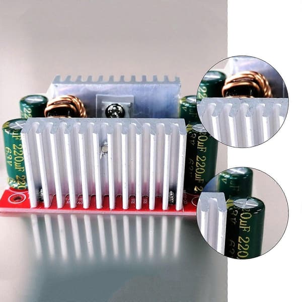2 stk. 400W 15A DC-DC Step Up Down Boost Buck Spenningsomformer Modul SuppIR[ht]