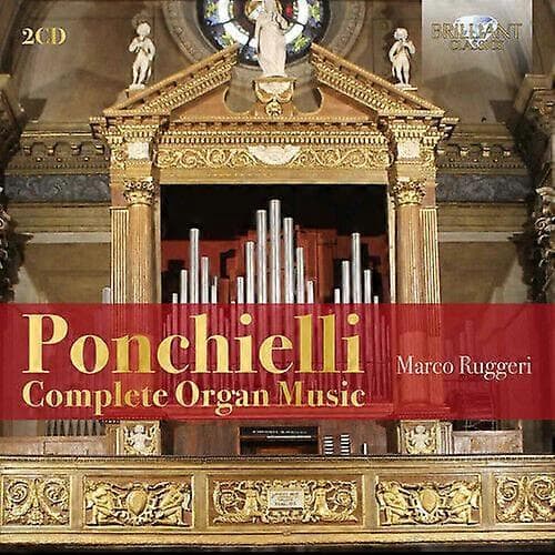 Amilcare Ponchielli Komplet Orgelmusik CD 2 diske (2019) CD CD