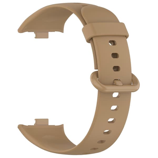 Håndledsrem til Xiaomi Redmi Watch 4 Blød Silikone Smartwatch Armbåndsrem - Kaffe Multicolor Coffee