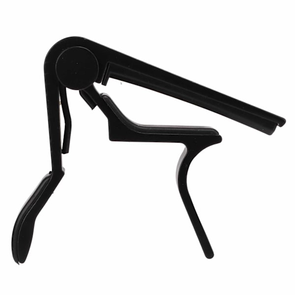 Snabbfäste Gitarr Capo Strängklämma Set 5 Plektrum Svart Banjo Bas