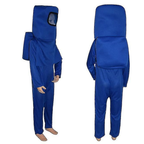 Kostumer Børn Fancy Week Games Halloween Kostume Carnival S 6*8years blue