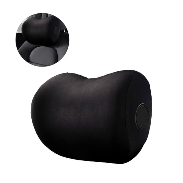 Bristol Memory Foam Nackkudde Bil Kontor Nackstöd Stöd Svart