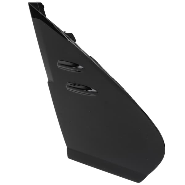 Front Mud Guard Trim Cover Dekorativ Beskyttelse Sort til Prius 2016 til 2021 Højre Side