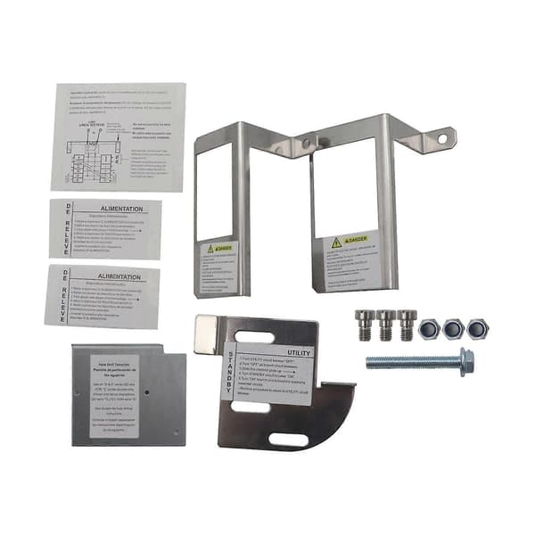 [HT]Interlock Kits 150A-225A Hovedafbryderpanel Hovedafbryder Belastningscentre Kits til Qocgk2C Qo Nem Montering Bilgenerator