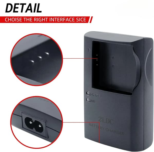 Oplader til Canon CB-2LD CB-2LF NB-11L NB-11LH batteri—ht