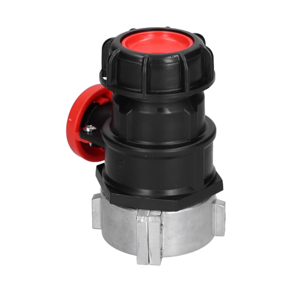 IBC Adapter Kuglehane Tank Afløbsslange Connector DN50 75mm Havetilbehør