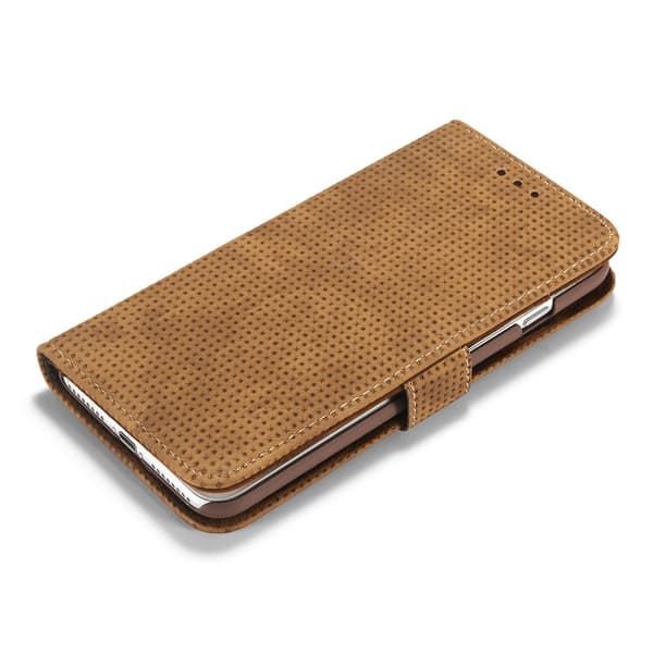 [HT]Etui med pung \"Vintage Mesh\" til iPhone 8 Plus Blå
