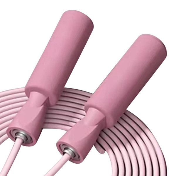 Bärbart Viktat Hopprep för Träning Rosa