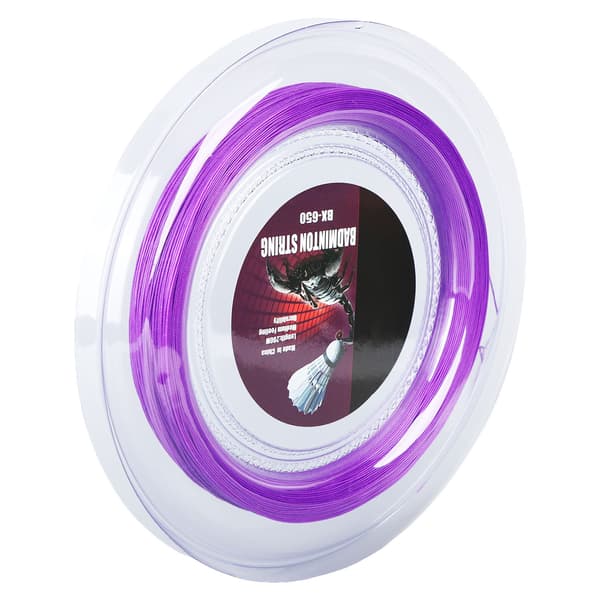 0,72 mm 200 m Badmintonracket String Nylon Badminton Träningsracket String Line BX 650 Lila