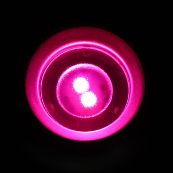 LED Lysbase Sølv Elf Farverig Lampe Lysende Holder Krystalkugle Display Stand