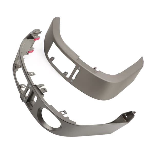 2 stk Bil Dash Vent Trim venstre og høyre Sentral AC Vent Trim Panel for Prius 2004 til 2009