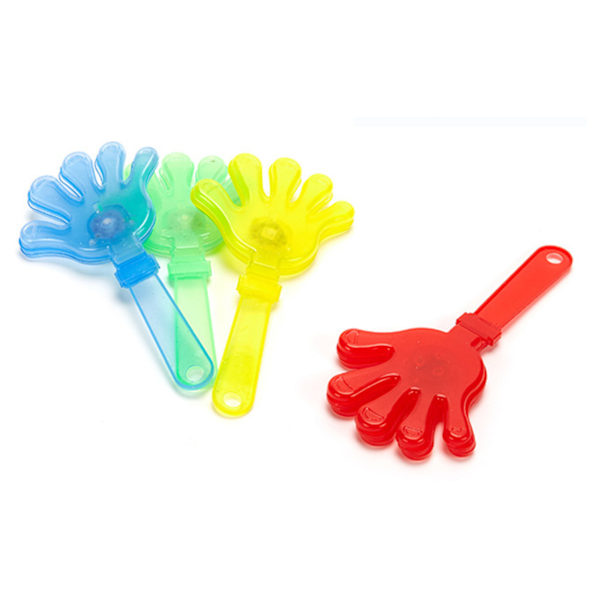 5 håndklappeleker håndklappende store, mellomstore og små sportskonserthender (24 cm lysende håndklapping)