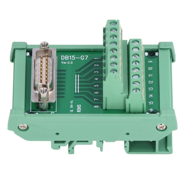 DB15 G7 Kopplingsplint Header Gränssnittskontakt Breakout Board Modul DC 60V