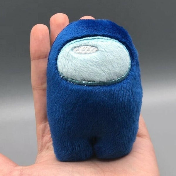 Among us Peli Pehmo Pehmo Pehmolelut Lelut Figuuri Pehmot Lasten Lahja A Blue