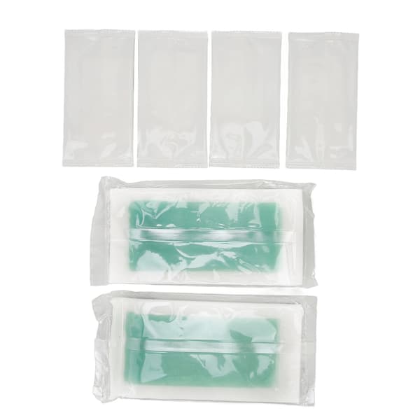 Milde, portable voksstrips for kropp, for hårfjerning på legger, armhuler og lepper
