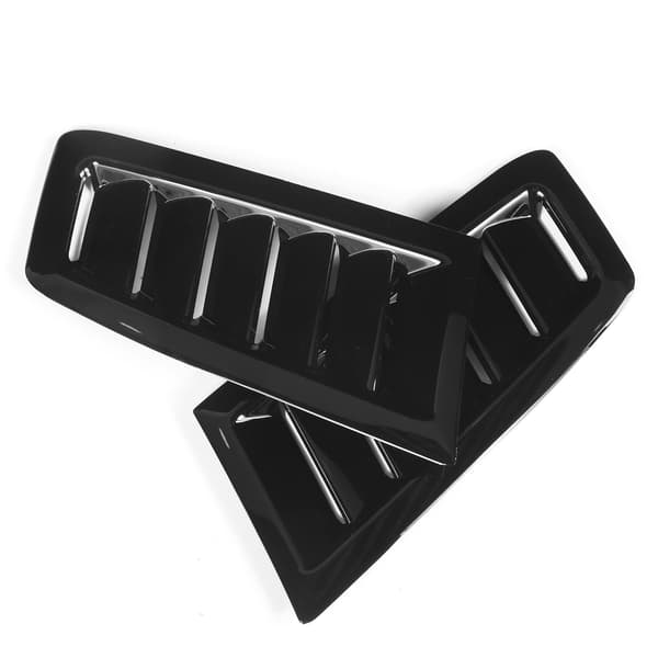 Ford Focus RS MK2 Stil Frontpanser Ventiler Blank Svart Universal Erstatning