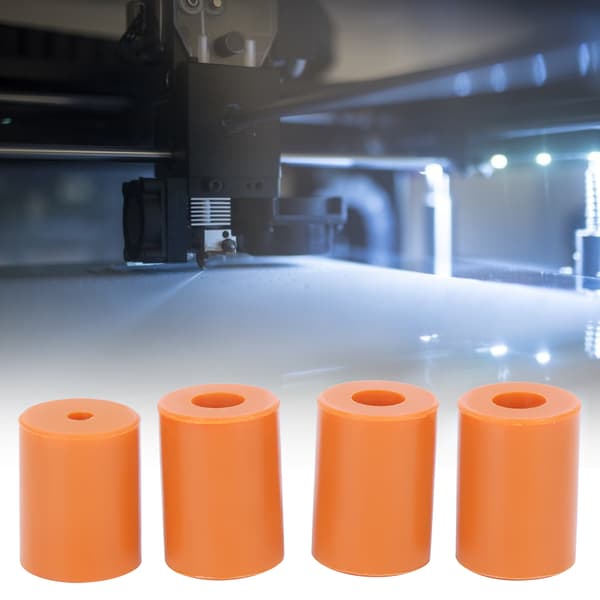 Silikone Nivelleringsfødder 4 stk. Kompatible med Ender 2 Ender 3 Pro CR10 10s Pro 3D Printer
