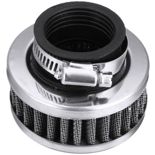 2kpl Moottoripyörän muokkaustarvikkeet 110 125 150 200 250CC sylinterimäinen ilmansuodatin ilmanpuhdistin, (45mm)