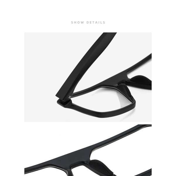 Slagfaste sportsbrillerrammer Kraftige utendørs sykkelinnfatninger Ultralette TR-innfatninger Basketballbrillerammer Myopiainnfatninger (gradual grå)