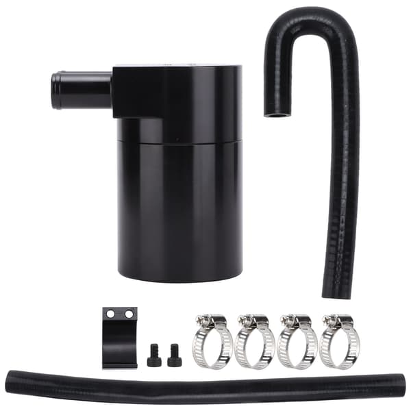 Dobbeltbaffel oljefangsttank med slangesett for N54 335i 135i E90 E92 E82 2006-2010