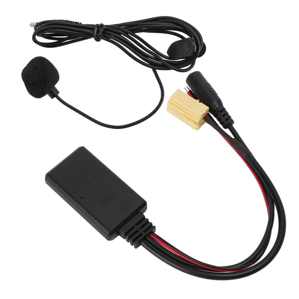 Bil Aux Bluetooth 5.0 Lydkabel Mikrofon Håndfri Adapter Erstatning for ALFA ROMEO 159 2005+