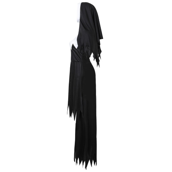 nonne kostyme cosplay vampyr demon kostyme halloween kostyme S