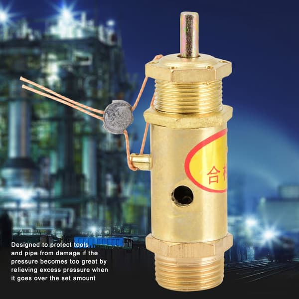 Sikkerhetsventil for dampgenerator G3 8 10 kg luftkompressor