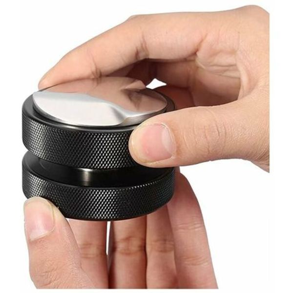 51 mm Kaffe Tamper Rustfrit Stål Rustfast Barista Espresso Tamper Kaffebønnepresseværktøj Heavy Duty Base Espress