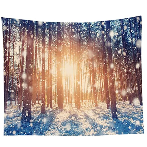 Sovrum vardagsrum vägg printed gobeläng vägghängande tyg sol skog gobeläng-9 (95x73 (plus paisley))