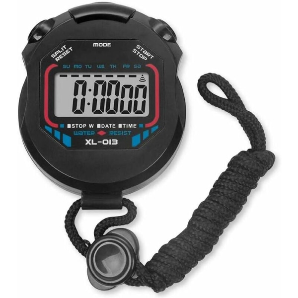 Multifunktionel plastik elektronisk timer linje timer sports elektronisk stopur