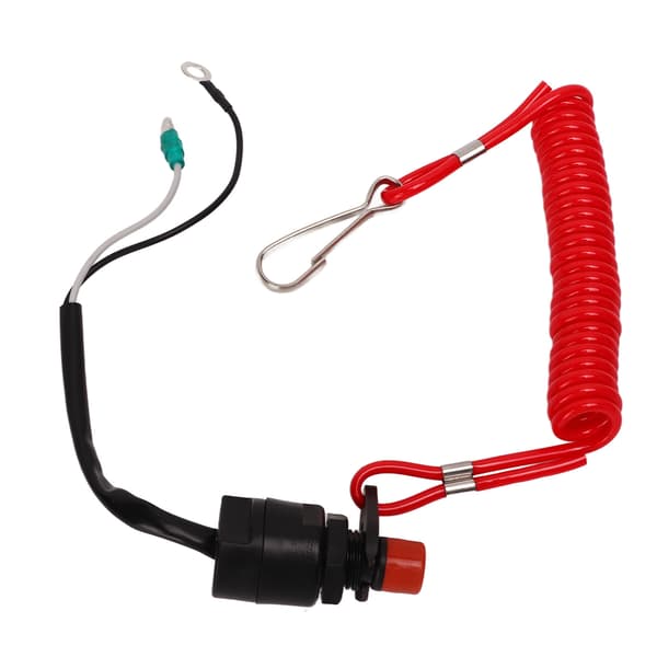 Vandafvisende lys til marine udenbordsmotor Stop Switch ABS Motor Nødstop Switch til T4 6E0‑82575‑00
