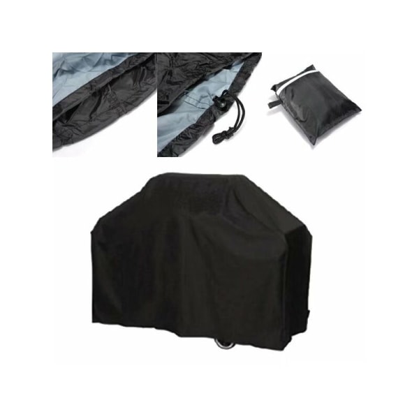 147*61*122 cm Vandtæt udendørs BBQ Cover BBQ Cover Oxford Cloth Anti-fading BBQ Cover, Grill Beskyttende Cover