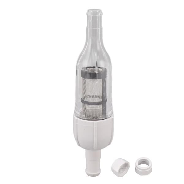 48 080 In Line Filter Assembly med D15 Pool Cleaner Slangemutter Reservedeler til Bassengrenser